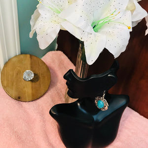 Silver plated drop earrings!